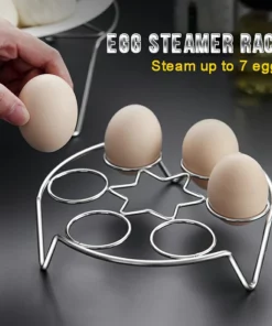 (🔥HOT SALE NOW-48% OFF)Stainless Steel Egg Steamer Rack(BUY 2 GET 1 FREE NOW)