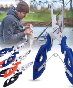 (🎄Christmas Promotion--48%OFF)Multifunctional Fishing Plier Scissor