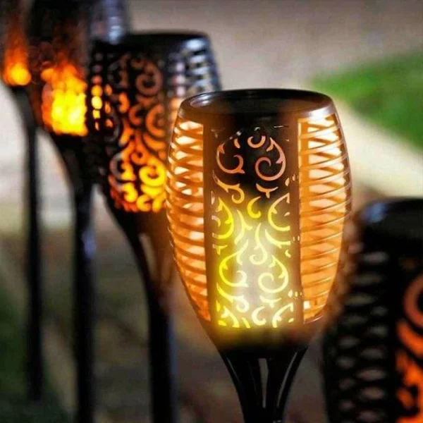 -50% 2021 Best Solar Flame Flicker Lamp