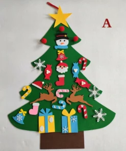 (🎄Early Christmas Promotion--50%OFF)Felt Christmas Tree Set