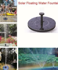 (Summer Hot Sale-50% Off) Solar Powered Fountain Pump