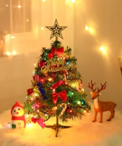 （Early Christmas Sales）Sparkly Christmas Tree With Snow Flower Lamp