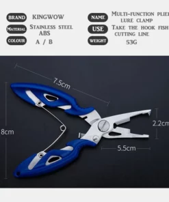 (🎄Christmas Promotion--48%OFF)Multifunctional Fishing Plier Scissor