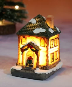 (🎅HOT SALE NOW🎄) Christmas Small House LED Decoration