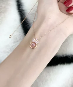 (Early XMAS SALE- 50% OFF) Beating Heart Crown Smart Necklace