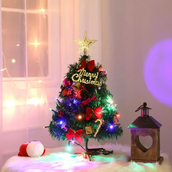 （Early Christmas Sales）Sparkly Christmas Tree With Snow Flower Lamp