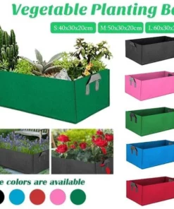 (Father's Day Sale-50% OFF) Rectangle Fabric Raised Garden Bed