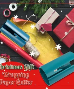 (🎄Early Christmas Sale🎄 - 40% OFF)Christmas Gift Wrapping Paper Cutter