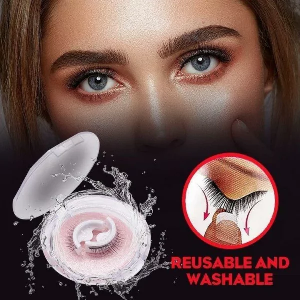 (🎅Early-Christmas Sales-50% OFF)Reusable Self-Adhesive Eyelashes(Buy 8 Get 8 Free)