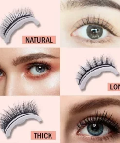 (🎅Early-Christmas Sales-50% OFF)Reusable Self-Adhesive Eyelashes(Buy 8 Get 8 Free)