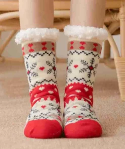 🎅🎅Christmas Sales-2021 Super Soft Warm Cozy Fleece Socks