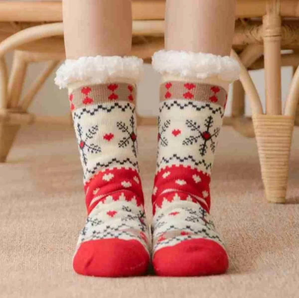 🎅🎅Christmas Sales-2021 Super Soft Warm Cozy Fleece Socks