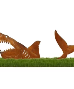 （HOT SALE）The Strongest Terrestrial Shark-Garden Decoration