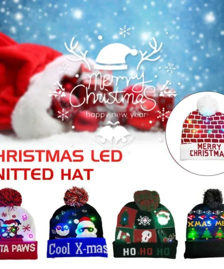 LED Knitted Christmas Hat(🎅 Christmas Early Special Offer - 50% OFF)