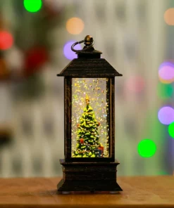 (🎄Early Christmas Sale NOW-50% OFF) LED Lighted Spinning Christmas Lantern🔥Buy More Save More🔥