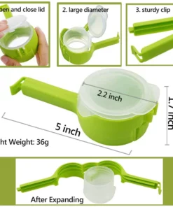 (🔥HOT SALE NOW-48% OFF)SEAL POUR FOOD STORAGE BAG CLIP (🔥BUY 5 GET 3 FREE)