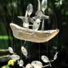 (🔥Hot Sale - 48% OFF)Fishing Man Spoon Fish Sculpture Wind Chime