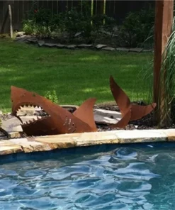 （HOT SALE）The Strongest Terrestrial Shark-Garden Decoration