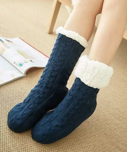 🎅🎅Christmas Sales-2021 Super Soft Warm Cozy Fleece Socks