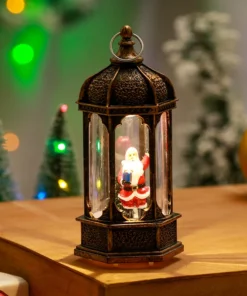 (🎄Early Christmas Sale NOW-50% OFF) LED Lighted Spinning Christmas Lantern🔥Buy More Save More🔥