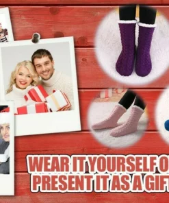 🎅🎅Christmas Sales-2021 Super Soft Warm Cozy Fleece Socks