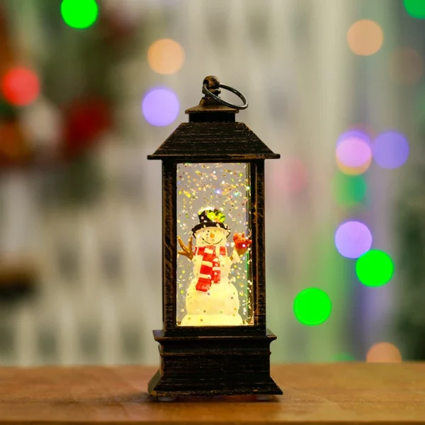 (🎄Early Christmas Sale NOW-50% OFF) LED Lighted Spinning Christmas Lantern🔥Buy More Save More🔥