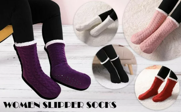 🎅🎅Christmas Sales-2021 Super Soft Warm Cozy Fleece Socks