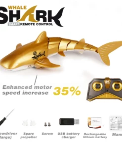 (50% OFF-Sale)Gifts For Children🎁2.4G Realistic Remote Control Shark Toy