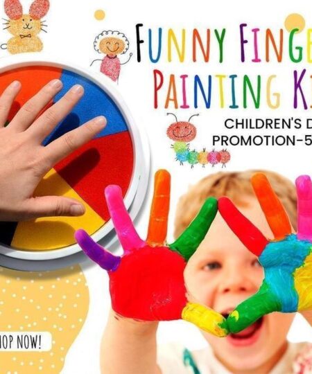 ✨Christmas and Children's Day Hot Sale✨Funny Finger Painting Kit