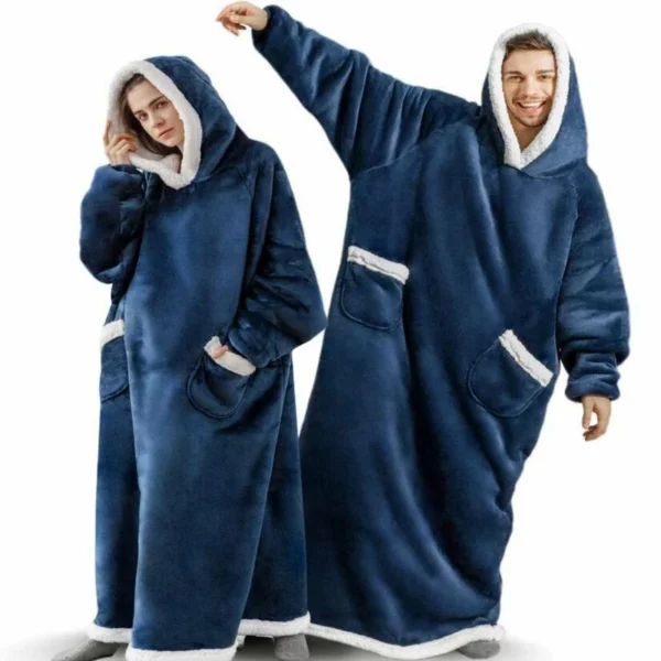 [Christmas & Winter Sale] - Unisex Comfy Oversize Hoodie Blanket