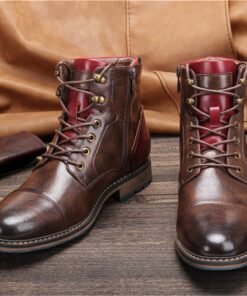 Hecrafted Men's Retro Boots