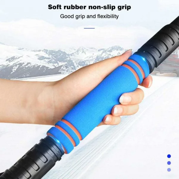 MPOQZI Vehicle-mounted Telescopic Multifunctional Snow Shovel