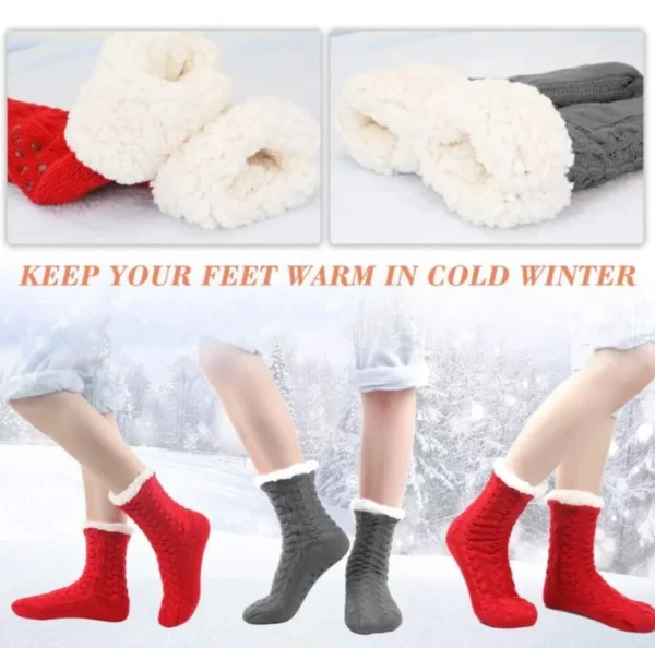 🎅🎅CHRISTMAS SALES-SUPER SOFT WARM COZY FLEECE SOCKS