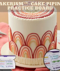 [PROMO 30% OFF] Bakerism™ Cake Piping Practice Board