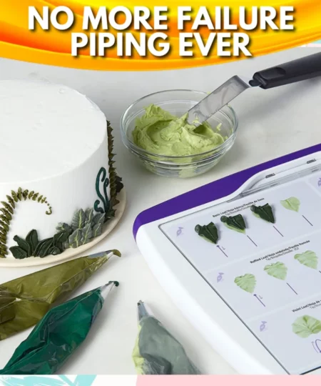 [PROMO 30% OFF] Bakerism™ Cake Piping Practice Board