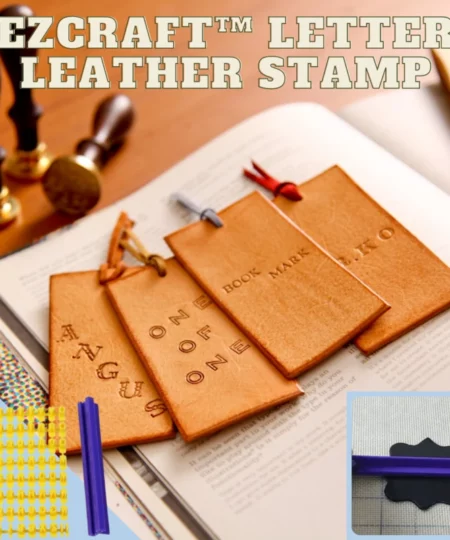 [PROMO 30% OFF] EZCraft™ Letter Leather Stamp