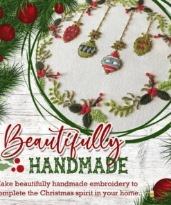 (🎄Early winter Sale🎄-50% OFF) Christmas Embroidery Set