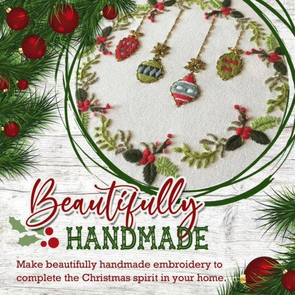 (🎄Early winter Sale🎄-50% OFF) Christmas Embroidery Set