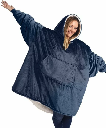 [Christmas & Winter Sale] - Unisex Comfy Oversize Hoodie Blanket