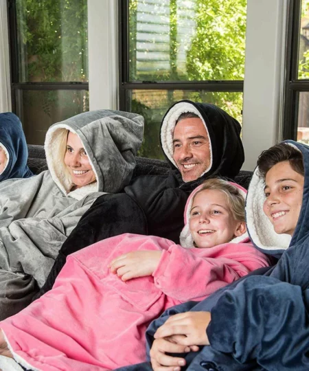 [Christmas & Winter Sale] - Unisex Comfy Oversize Hoodie Blanket