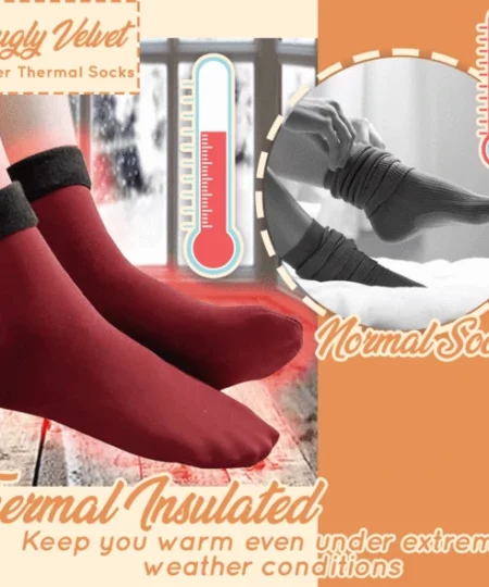 (🎄Early Christmas Sale NOW-50% OFF) Velvet Winter Thermal Socks