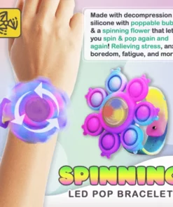 (🎄Early Christmas Sale🎄-50% OFF) Spinning Pop Bubble Bracelet - Buy 2 Get 1 FREE