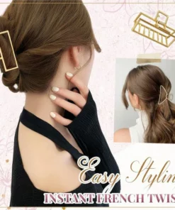 Classy Twist Hairstyle Claw Clip