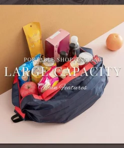 Foldable Travel One-shoulder Portable Shopping Bag