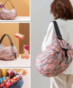 Foldable Travel One-shoulder Portable Shopping Bag