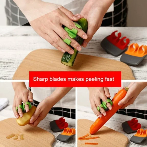 🔥50% OFF🔥Two finger shaved fruit peeler