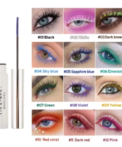 🎁50% OFF& BUY 2 GET 1 FREE 💝12 Colors Colorful Mascara