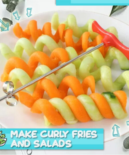 [50% OFF & BUY 2 GET 1 FREE]Vegetable Fruit Spiral Knife