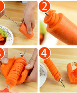 [50% OFF & BUY 2 GET 1 FREE]Vegetable Fruit Spiral Knife