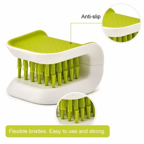 ( NEW YEAR SALE- 50% OFF)DOUBLE-SIDED TABLEWARE CLEANING BRUSH-BUY 3 GET 1 FREE